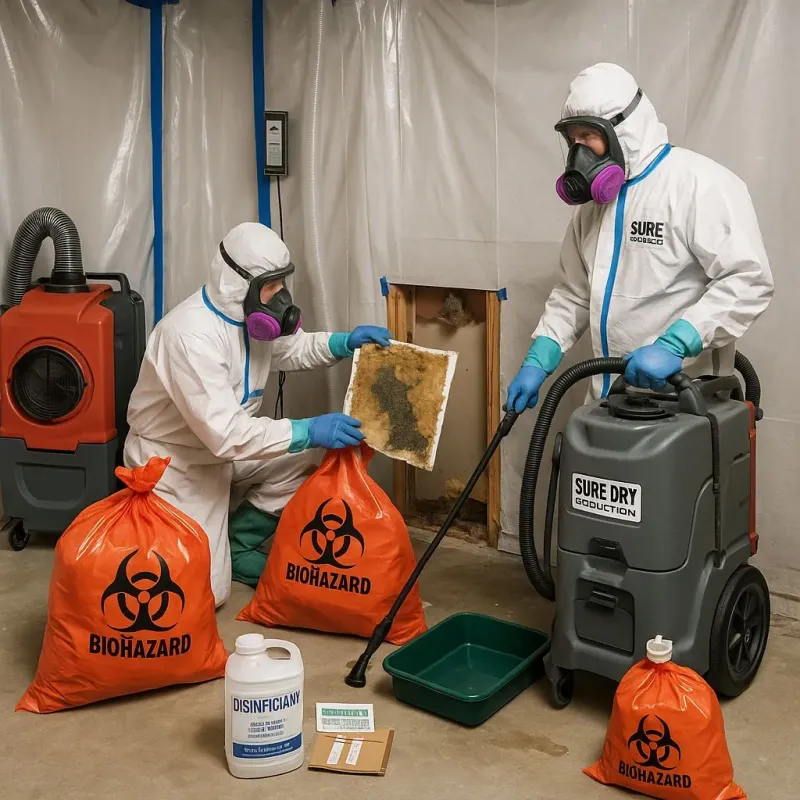 Contaminated Water Handling Protocols process in Allendale County, SC